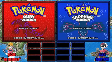 Pokemon Ruby and Sapphire Split-Screen Randomizer Nuzlocke Episode 1