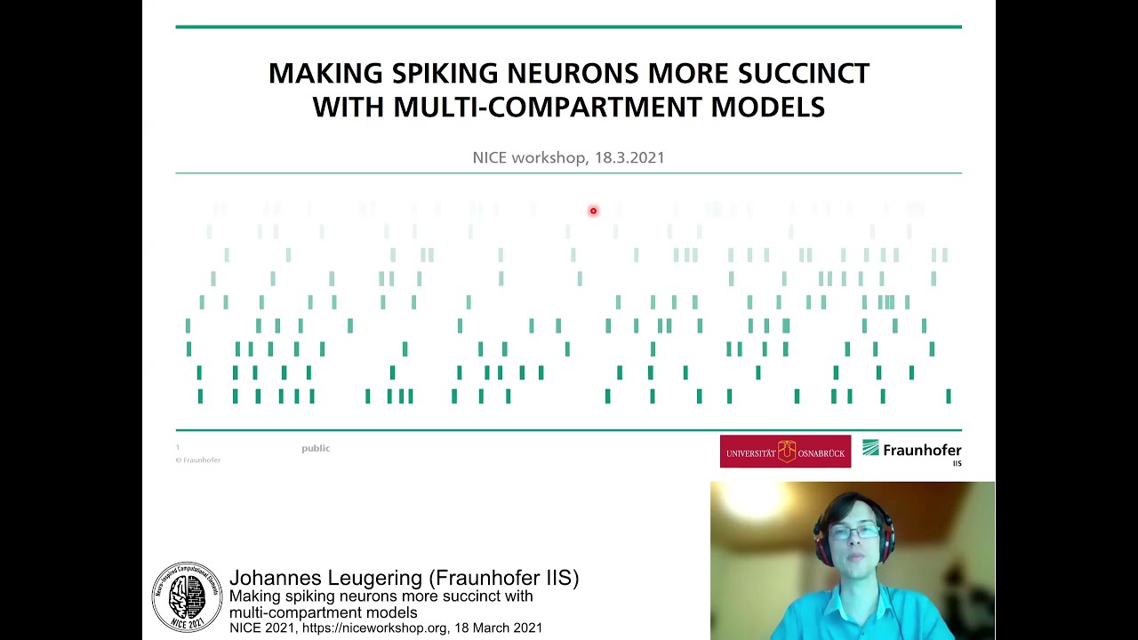 Making spiking neurons more succinct with multi-compartment models | Johannes Leugering | 2021