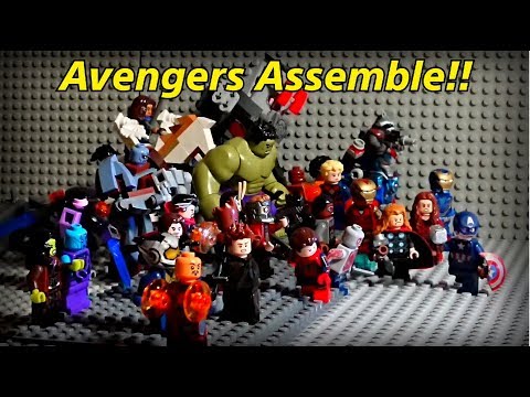 lego battle of the assembled avengers