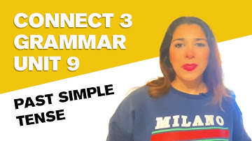 Connect 3 (Grammar unit 9)Past Simple Tense 💾 💾 💾 | الماضي البسيط في اللغة الانجليزية