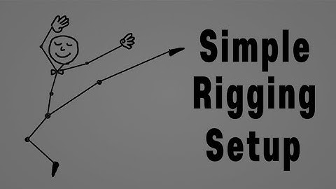 Very simple rigging setup using geometry nodes (Blender)