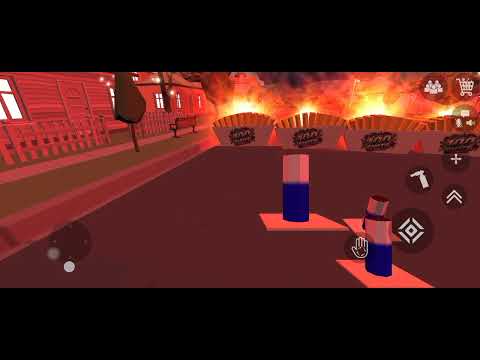 Jugando fireworks simulador 3D xD