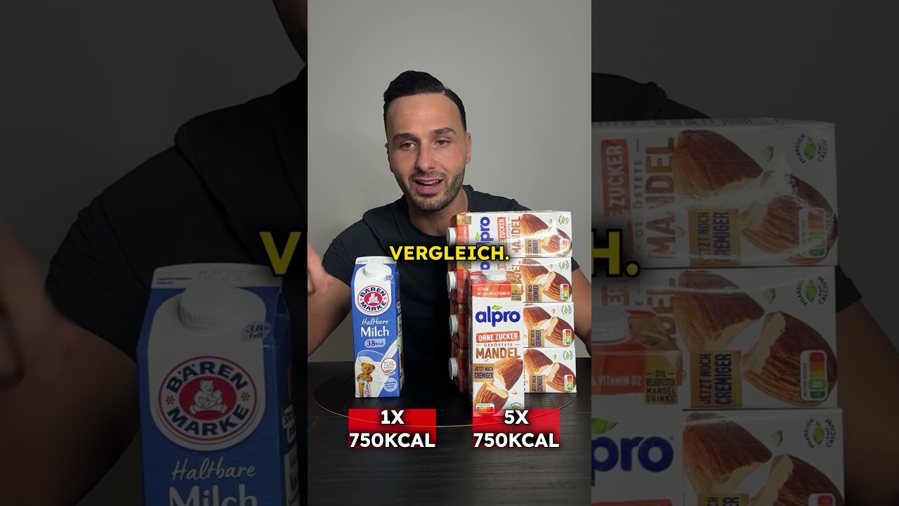 Abnehmen mit Mandelmilch 🥛✅ 