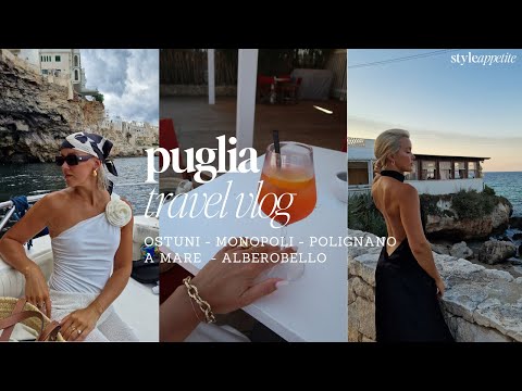 Dreamy week in Puglia - Staying in masseria & trips to Ostuni, Polignano, Alberobello - Travel VLOG