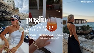 Dreamy week in Puglia - Staying in masseria & trips to Ostuni, Polignano, Alberobello - Travel VLOG