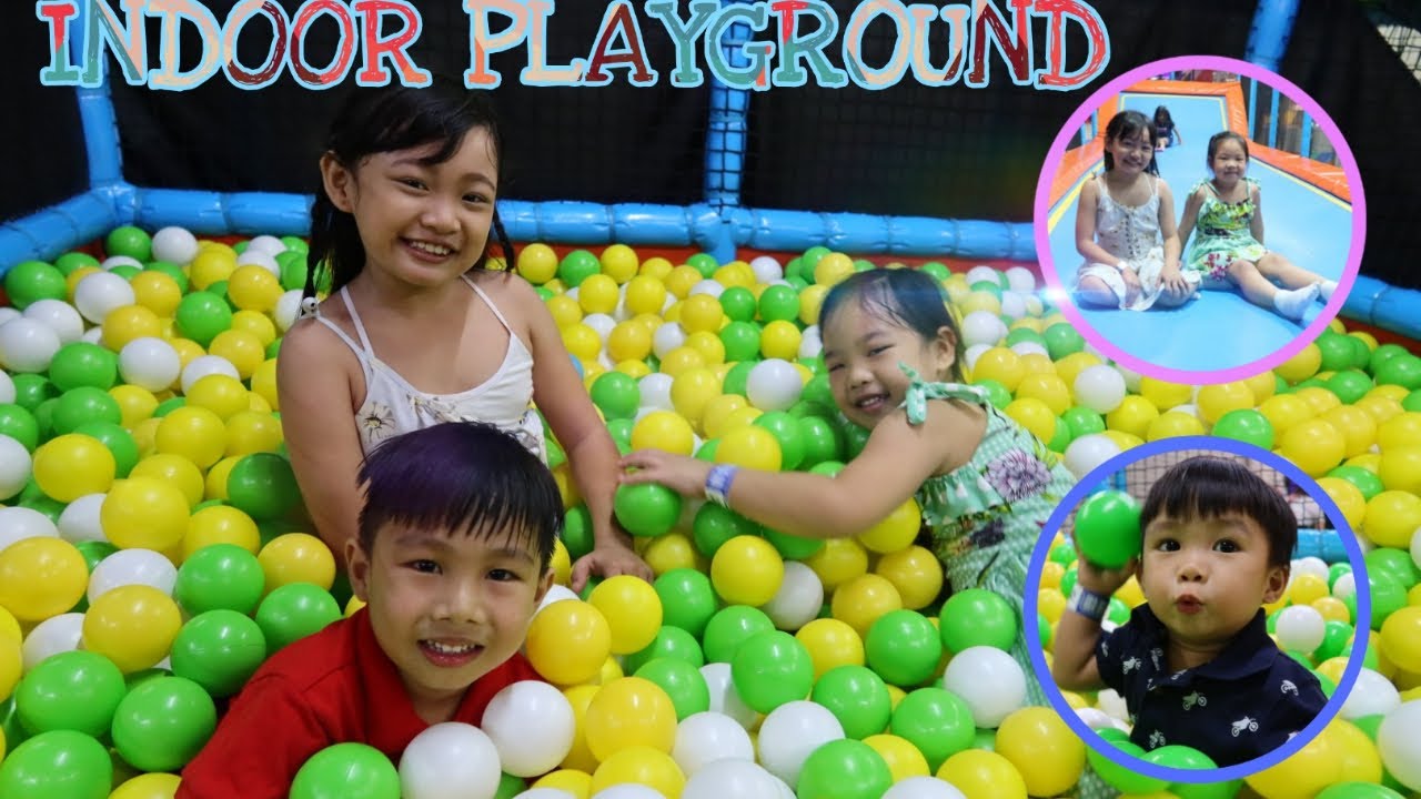 Indoor Playground For Kids Family Fun | Play Area Compilation For Kids ...