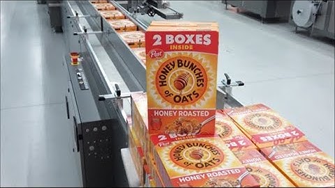 Kallfass Universa 800 Servo Side Sealer Shrink Wrapping Cereal Boxes