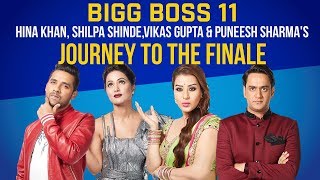 Bigg Boss 11: Hina, Vikas, Shilpa or Puneesh - who will be the ultimate WINNER? | Pinkvilla