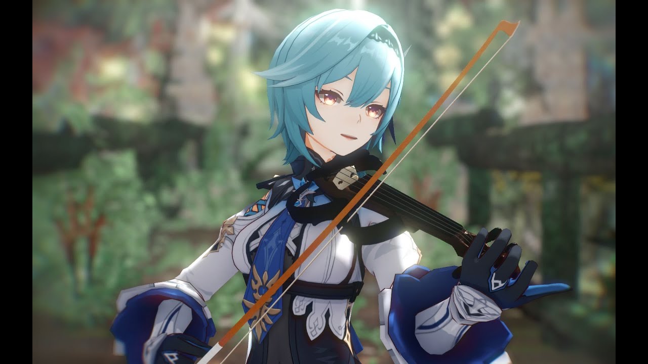 【Genshin Impact MMD/4K/60FPS】Eula【Cannon Rock ver】