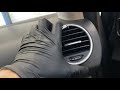 How to remove air vent ac on Mercedes ML500 Ml350 GL450 GL550 W164 X164