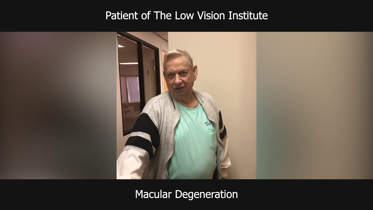 Herb Macular Degeneration Patient Able to Read YouTube
