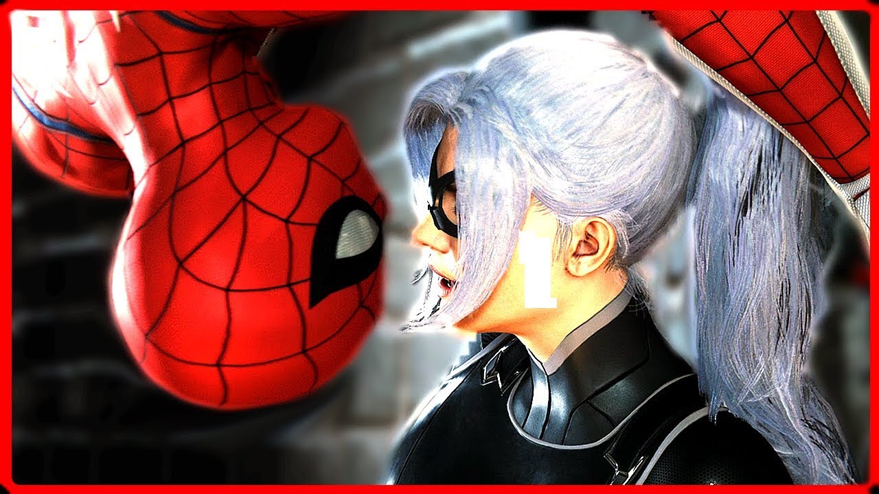 Spider Man Naked With Felicia Black Cat All Cutscenes Short Movie Game