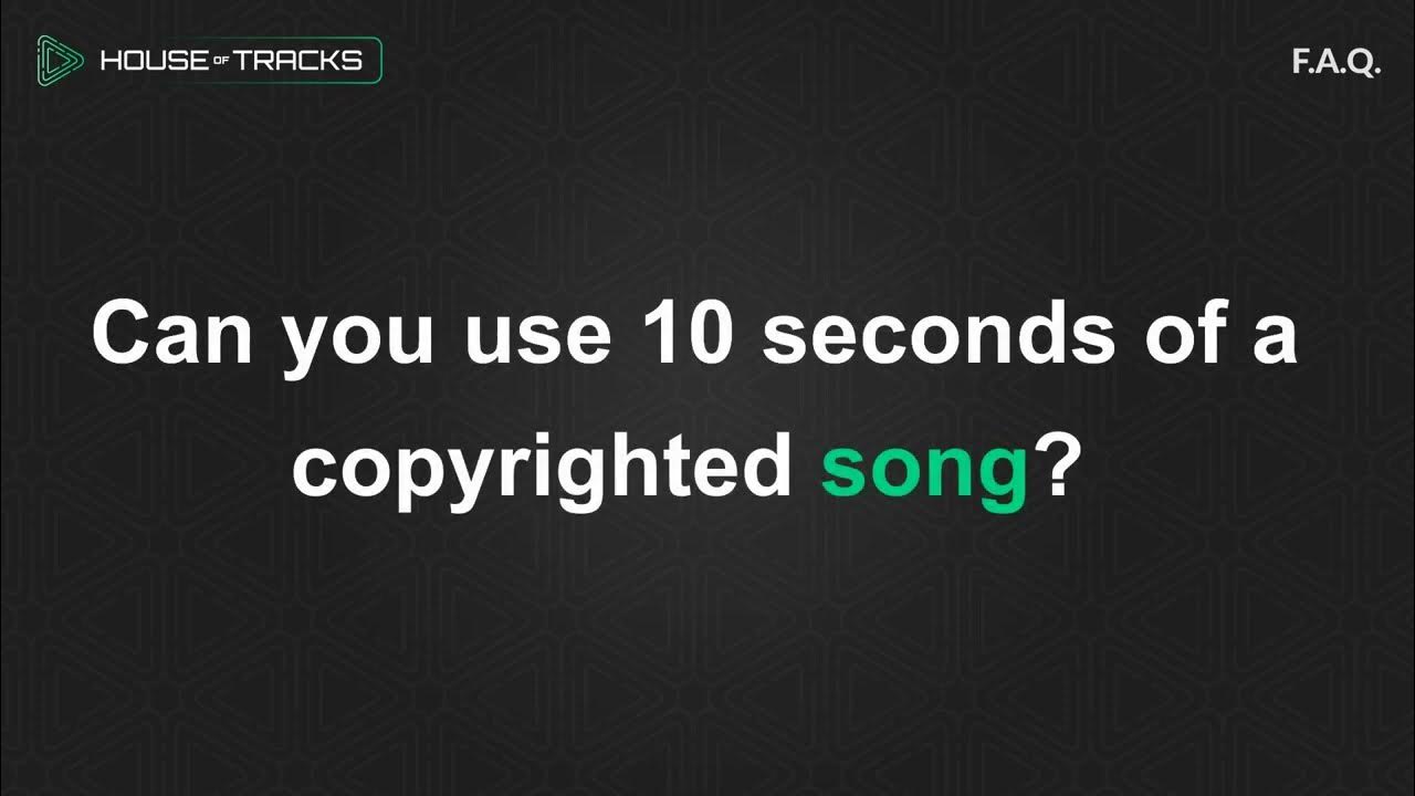 can-you-use-10-seconds-of-a-copyrighted-song-youtube
