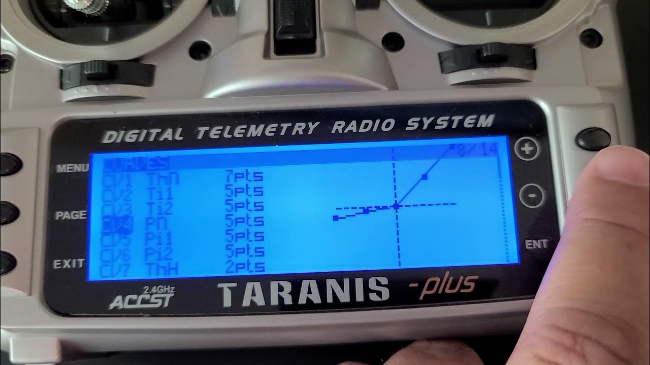 R/C Helicopter Throttle and Pitch Curves YouTube