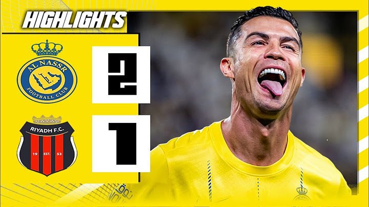 Ronaldo Drops MASTERCLASS with UNBELIEVABLE Goals & Skills | Al Nassr vs Al Riyadh 2-1 | HIGHLIGHTS
