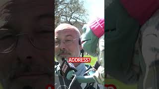 Why wont he tell me his address?