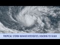 Tropical Storm Mawar heading towards Guam - May 21, 2023
