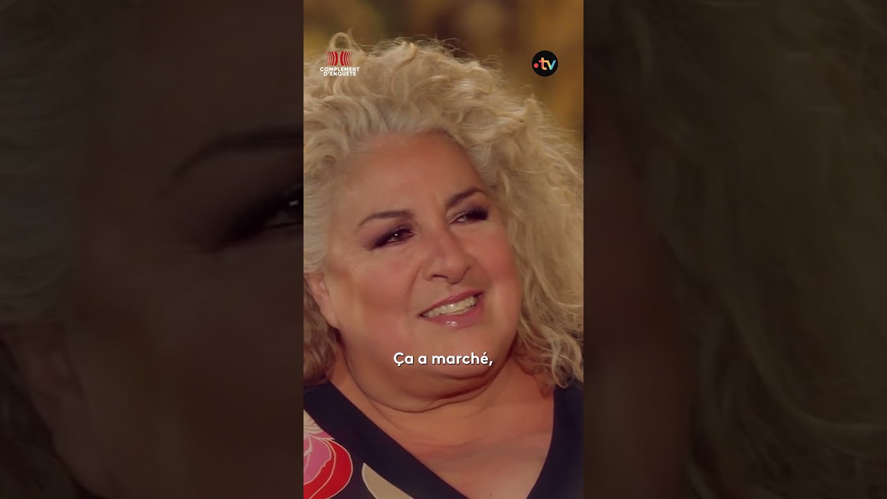 Marianne James réagit à une photo d'elle à 18 ans - Complément d'enquête.