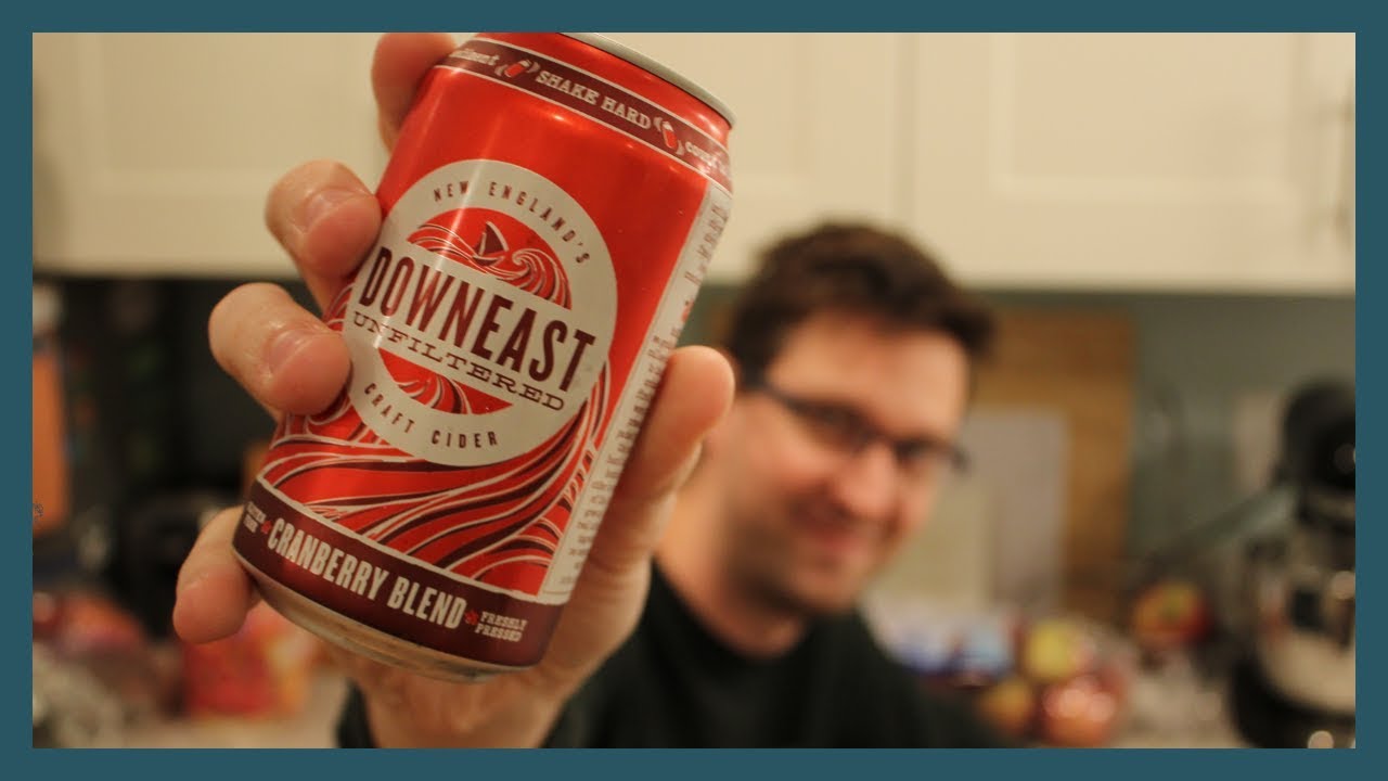 Downeast Cranberry Blend Cider // BREW REVIEWZ YouTube