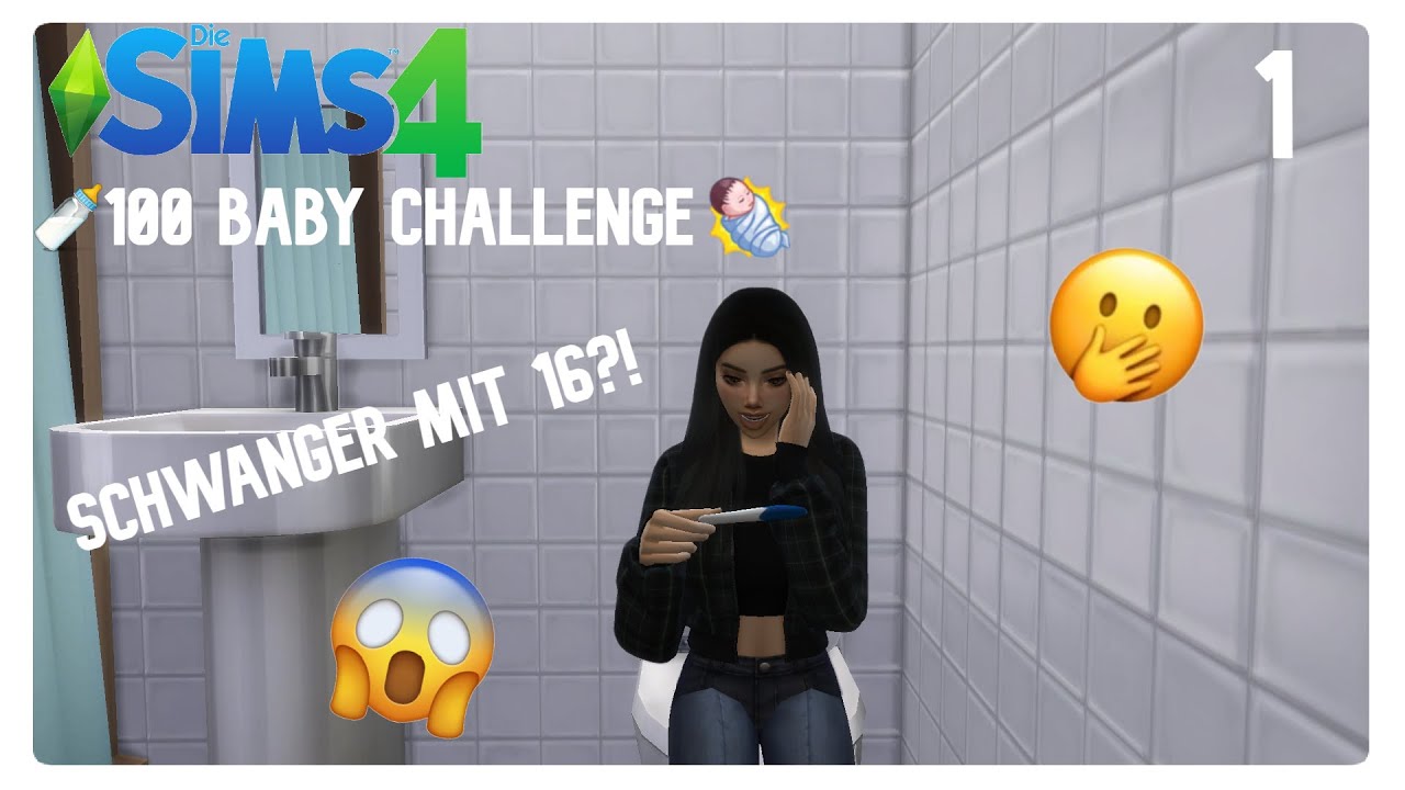 Ist sie wirklich SCHWANGER?! ?? - Die Sims 4 100 Baby Challenge Part 1 | simsuniverse - YouTube