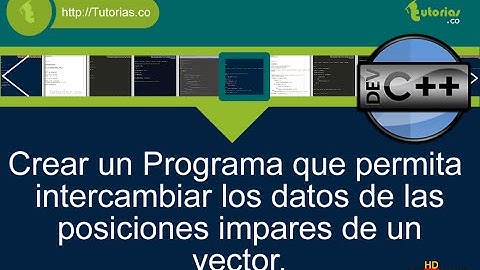arrays – visual c++ (intercambiar vector posiciones impares)