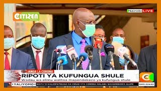 Magoha: Serikali inaweka hatua katika shule zote kuzuia Covid-19