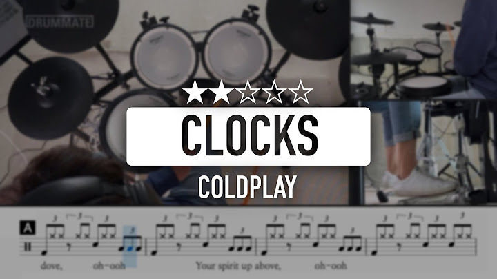 Clocks Drums version - Drums performance video thumbnail