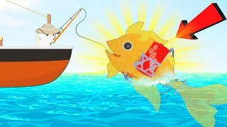 картинка: ОНА СТОИТ $1.500.000, КАК ПОЙМАТЬ SODAFISH? | Cat Goes Fishing