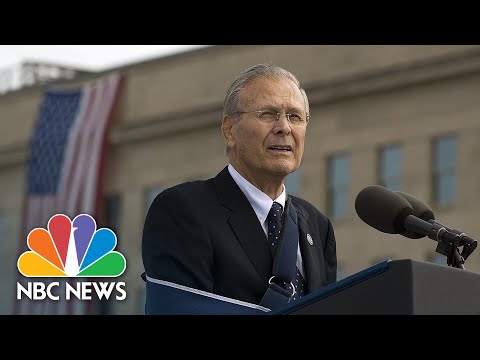 Former Defense Secretary Donald Rumsfeld Dead at Age 88