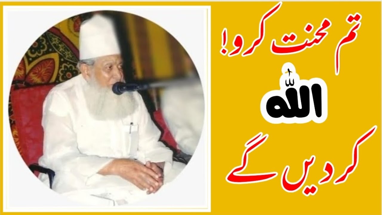 Mufti Zain ul Abideen / تم محنت کرو اللّٰہ کر دیں گے/#mufti_zain_ul_abideen #مفتی_زین_العابدین