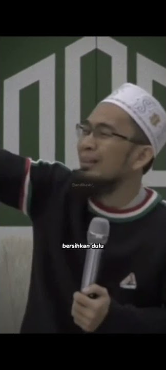 Story WA Ustadz Adi Hidayat | Manusia Tempatnya Salah