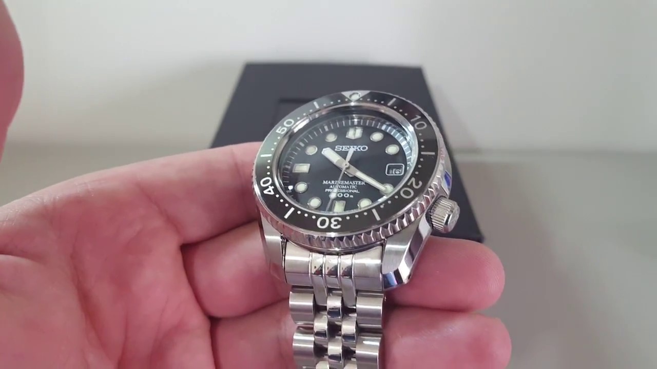 Seiko Marinemaster Prospex 300 Sbdx017 UPGRADE with Jubilee Strapcode -  Review. ITA - YouTube