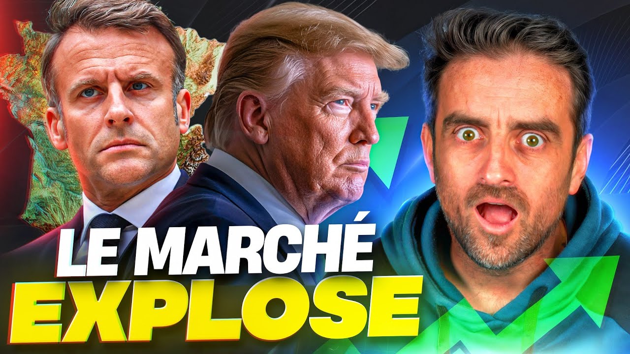 🚨 INCROYABLE: Le SHUTDOWN & la DETTE FRANCAISE COLLOSALE font EXPLOSER  BITCOIN et les ALTCOINS!