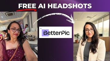Best FREE AI Headshot Generator? BetterPic Review + Step-by-Step Tutorial (2025)