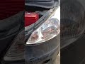 Comment down below if you need a video how to restore headlights of your car like this