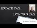 Tax 2 Introduction to Transfer Taxes