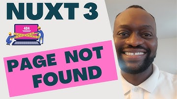 Nuxt 3 Page Not Found Tutorial