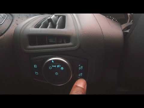 BRIGHTEN AND DIM INSTRUMENT PANEL FORD FOCUS - HOW TO