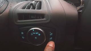 BRIGHTEN AND DIM INSTRUMENT PANEL FORD FOCUS - HOW TO