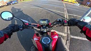 1000cc Honda Grom catched and released
