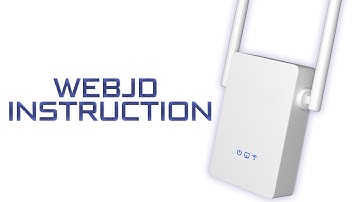 WEBJD WiFi Extender Instruction