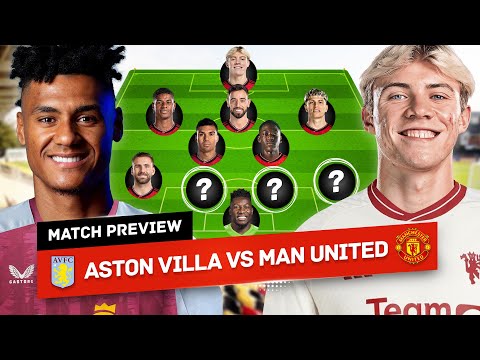 Ten Hag DOUBLE Over Emery?! Can Villa Contain Højlund?! Aston Villa vs Man United Tactical Preview