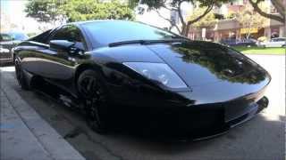 Murdered Out Lamborghini Murcielago Lp640 In Los Angeles