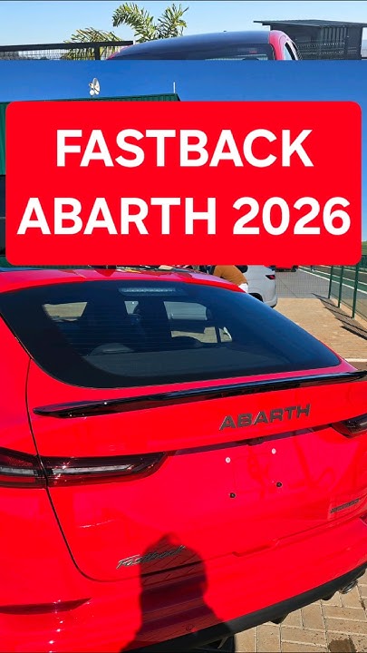 FASTBACK ABARTH TEM BRONCO DE VERDADE! #shorts