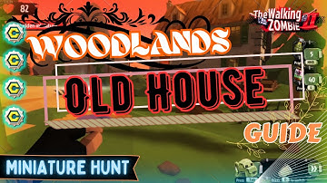 Old House  | Woodlands Miniature Collectable | Walking Zombie 2 Guide