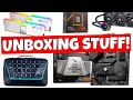 Unboxing NEW Stuff AMD Ryzen 7600x B650 Tomahawk Wifi Thermaltake XG DDR5 &amp; TT100 Backpack &amp; More