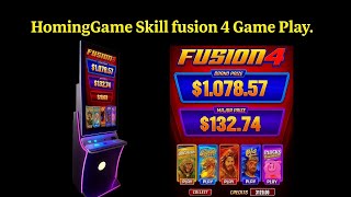 Original Skill Slot Game Fusion 4 Gameplay by HomingGame | Skill-Based Slot Machine Demo