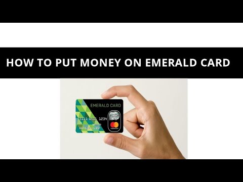 How To Put Money On The Emerald Card ?
