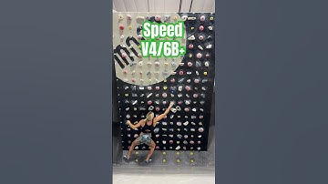 Speed, V4/6B+ - 2017 MoonBoard Benchmark with Sierra Blair #moonboardbenchmarks