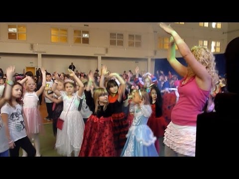Animacje podczas balu karnawałowego - film